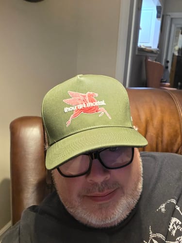 Customer photo review of Thou Art Mortal (Moss)