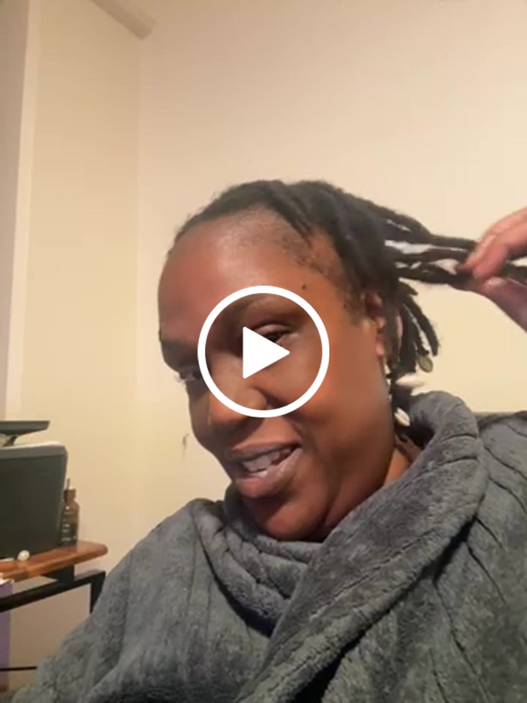 Customer video review of BALM- Stimulating Scalp and Hair Balm