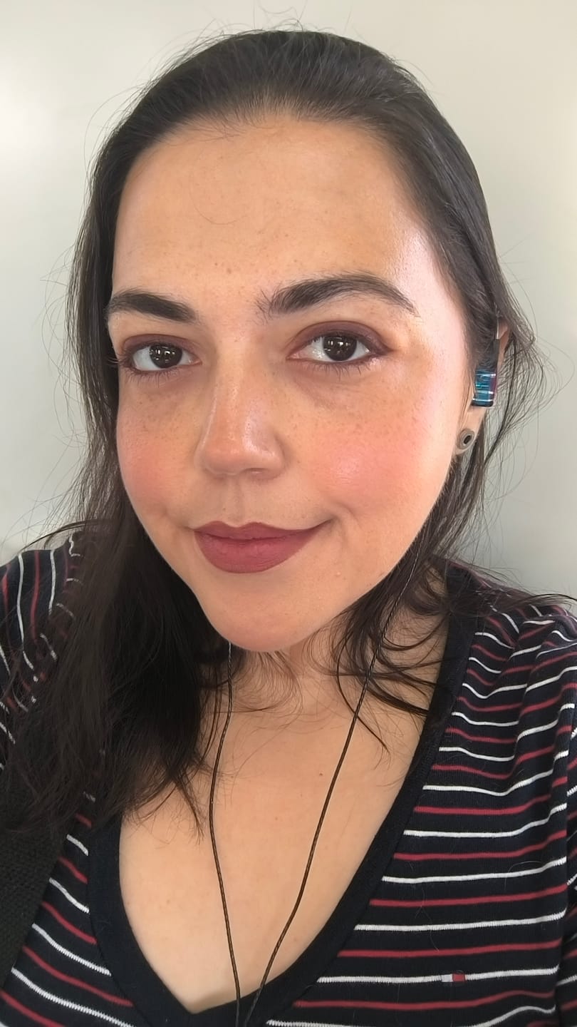 Customer photo review of Blush Stick Red Mocha Vizzela + La's