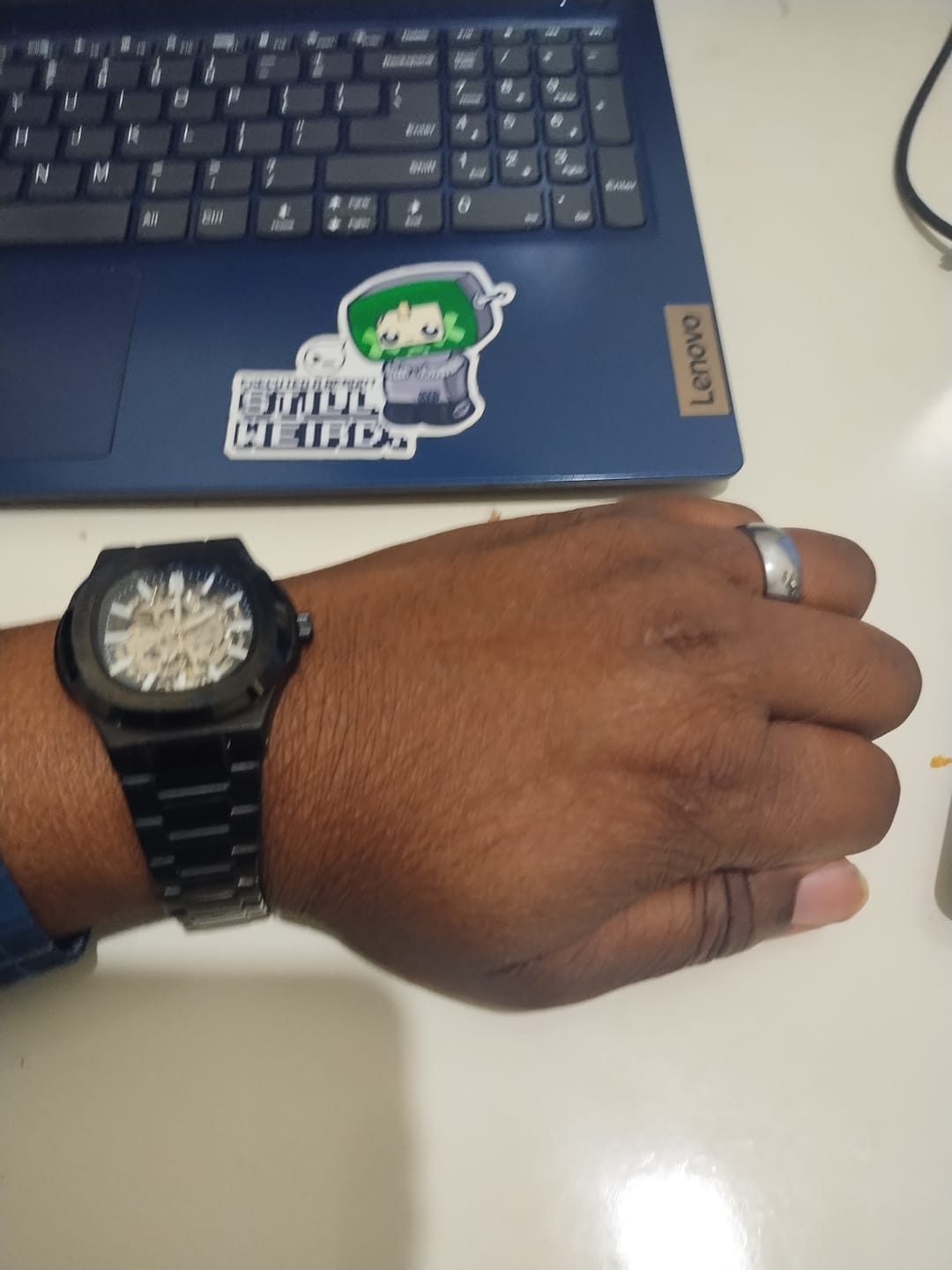 Customer photo review of Lucky Fours® Skeleton