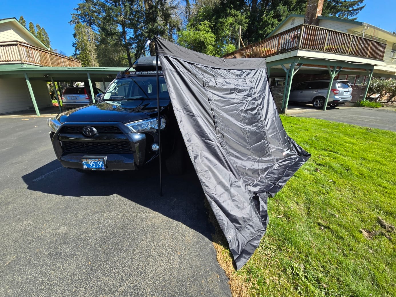 Customer photo review of OPENROAD 180 Awning Sidewalls