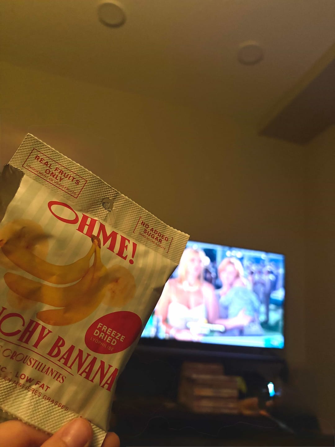 Customer photo review of Crunchy Banana Snack Size (Pack of 3)