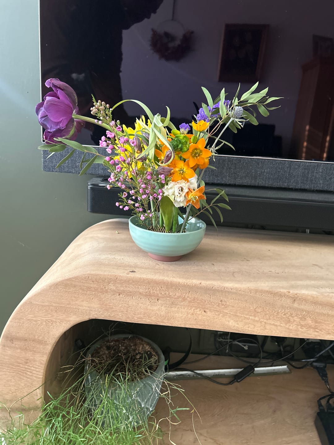 Customer photo review of Kenzan 70 mm Flower Frog