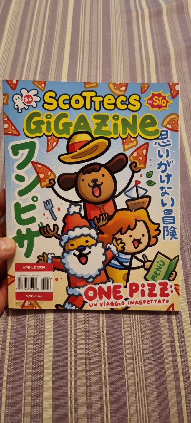 Customer photo review of Scottecs Gigazine 34 - One Pizz: Un viaggio inaspettato