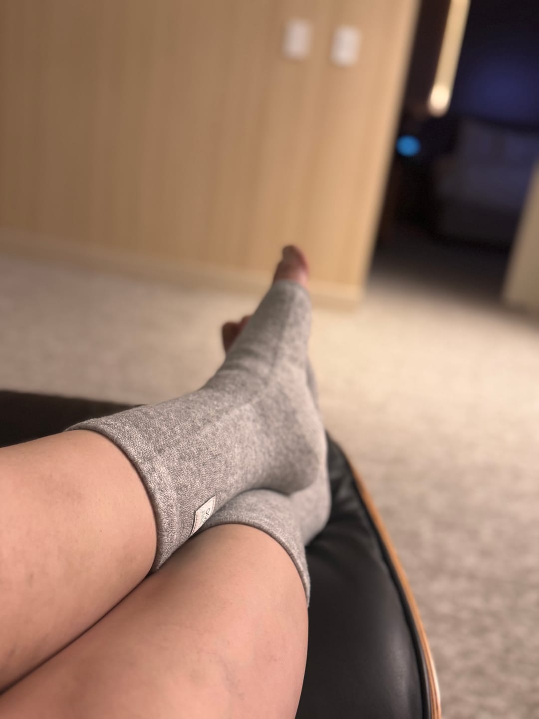 Customer photo review of Premium Anti-Fatigue Bamboo Footsleeves