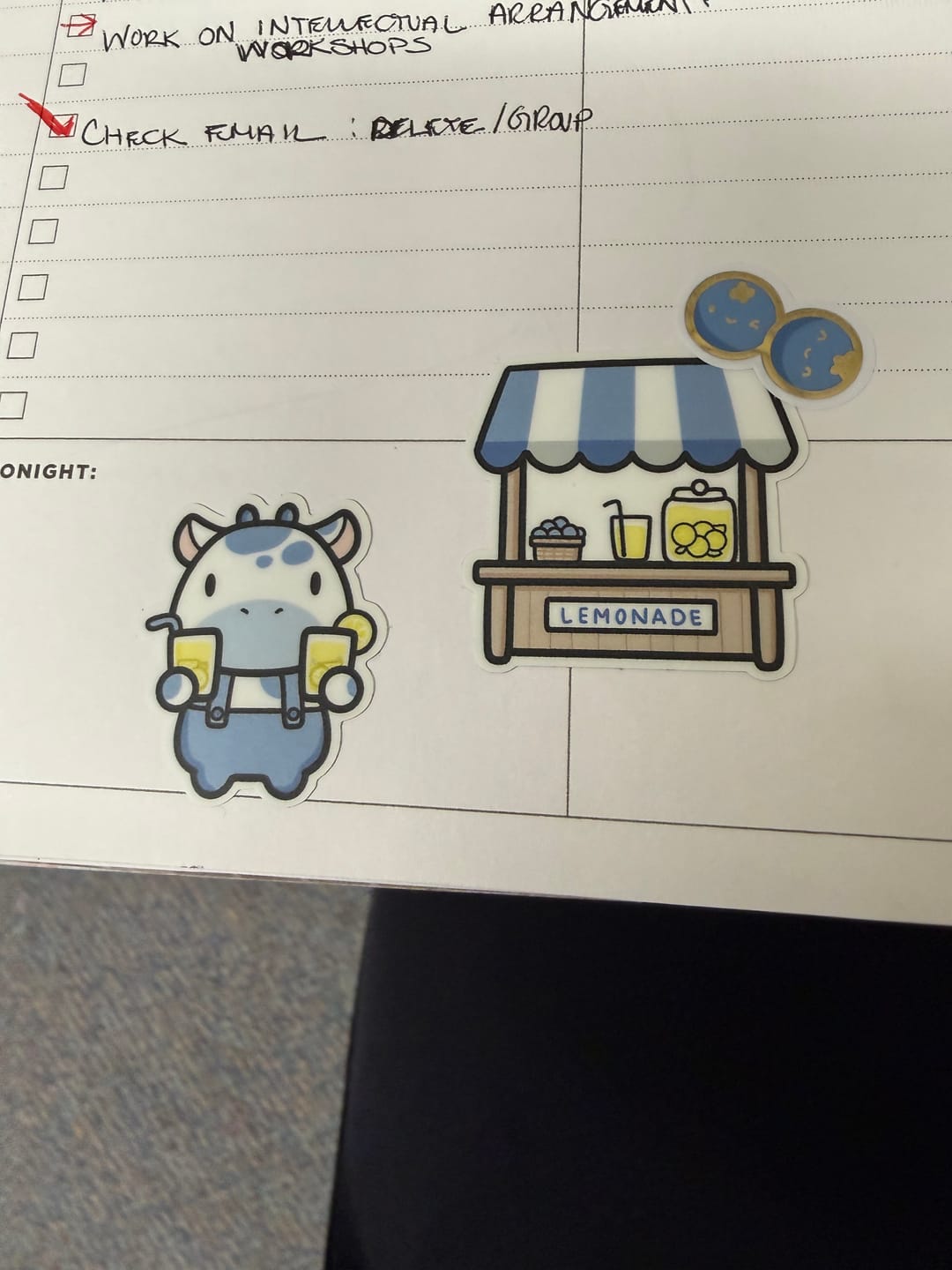 Customer photo review of Sticker Subscription