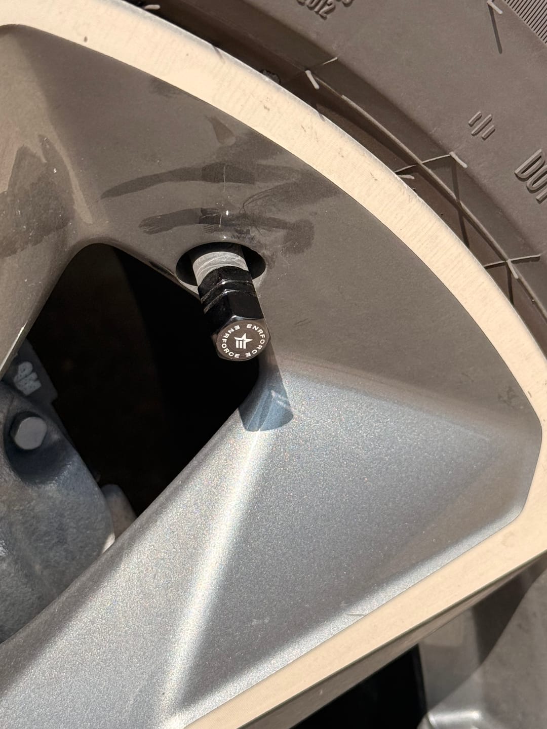 Customer photo review of Tire Valve Caps