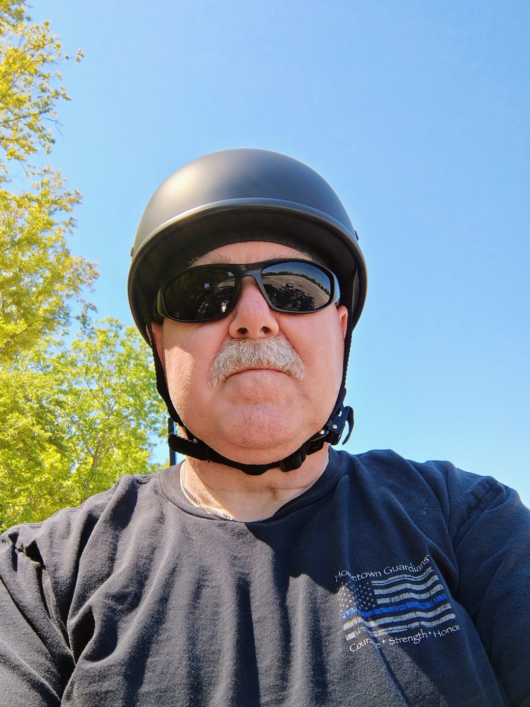 Customer photo review of Smallest & Lightest DOT Beanie Helmet - Matte Black