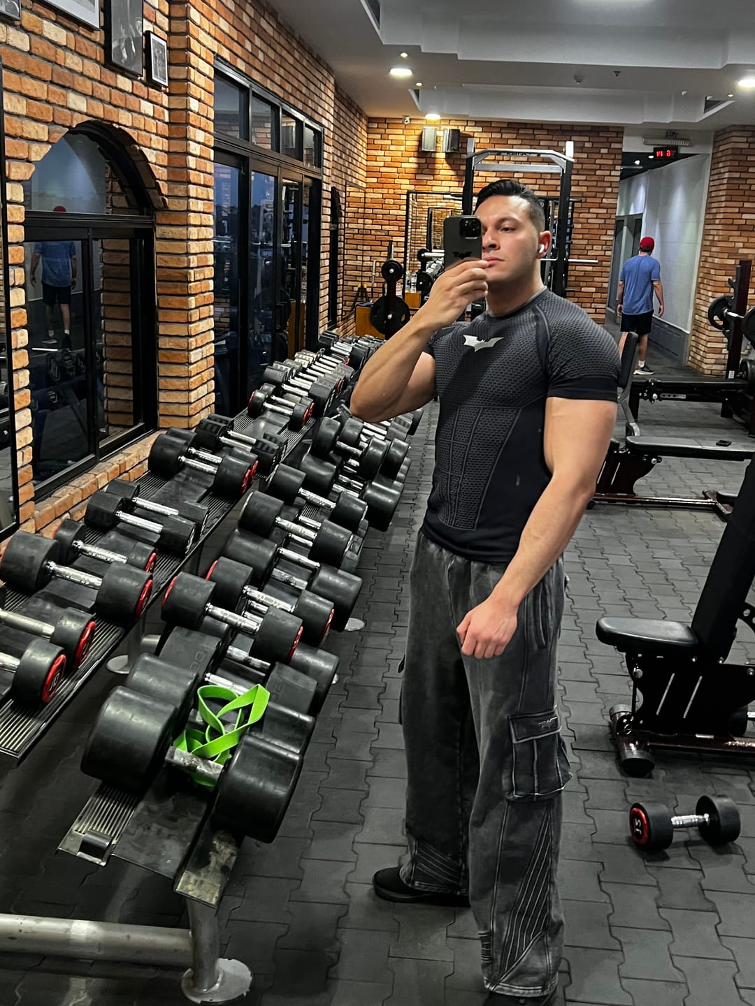 Customer photo review of 2131 - Batman Armored Sweats