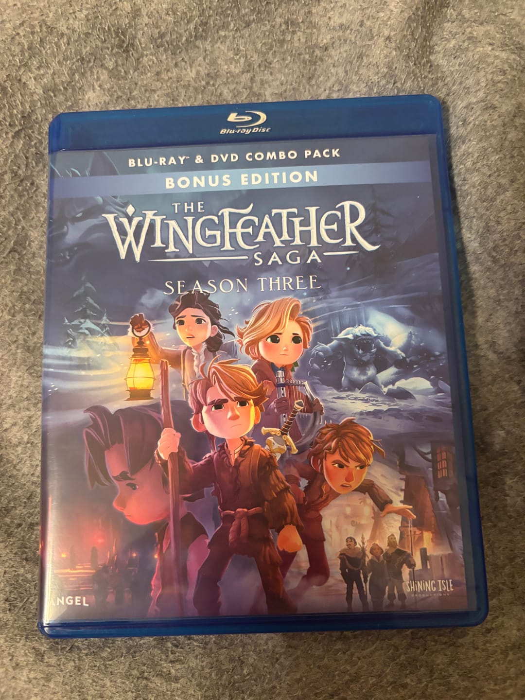 Customer photo review of The Wingfeather Saga: Season Three Blu-ray + DVD Combo Pack