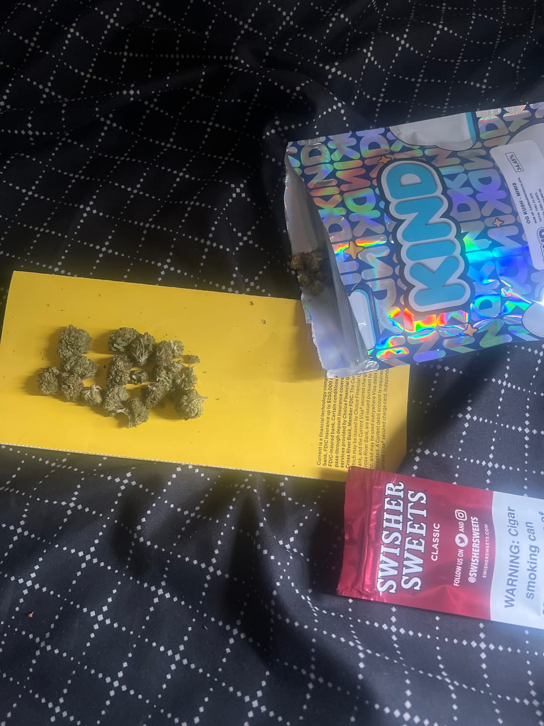 Customer photo review of White Gushers - Minis - 14 Grams - Hybrid