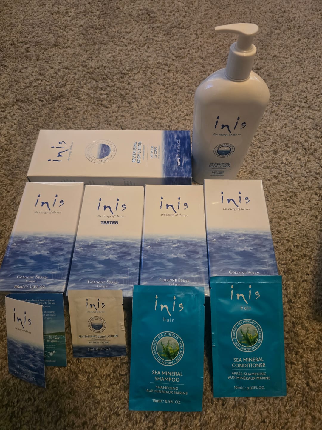 Customer photo review of Inis Cologne Spray 100ml/3.3 fl. oz