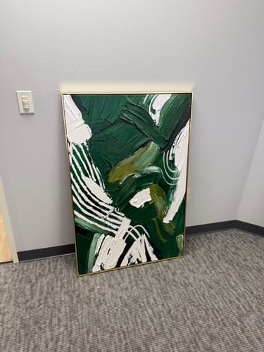 Customer review photo for Colorful Painting #CA078