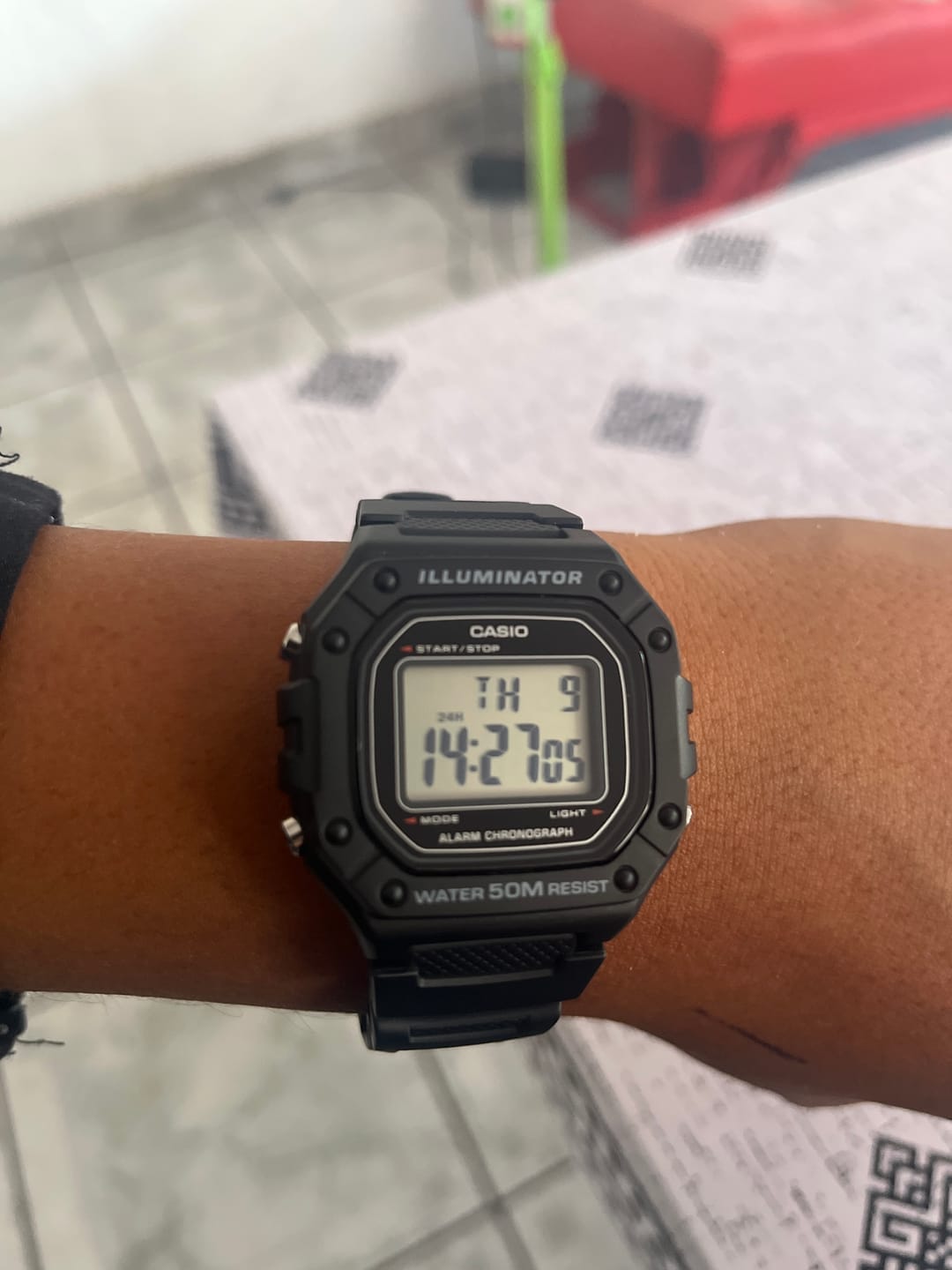 Customer photo review of Reloj Casio Vintage W-218H-1AVDF Negro