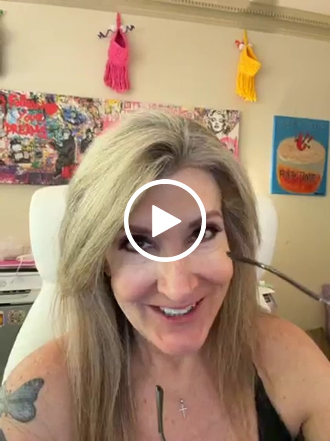 Customer video review of Adela Eyeglasses