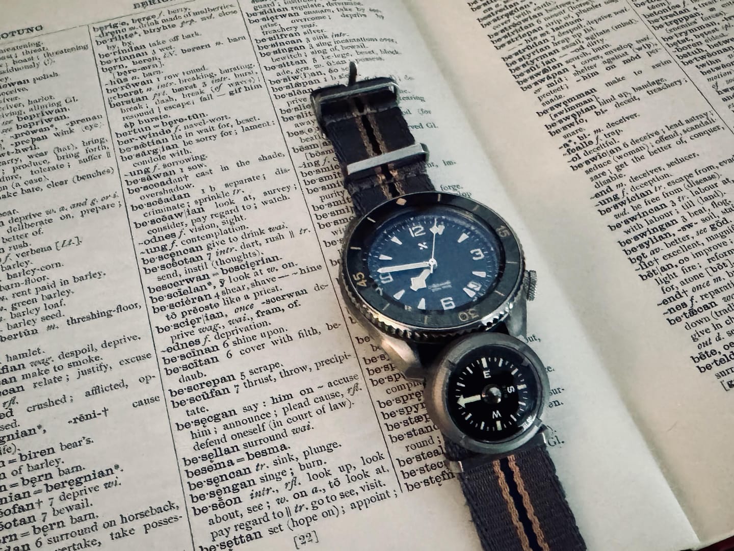 Customer photo review of W.O.E. Submersible Wrist Compass 2.0