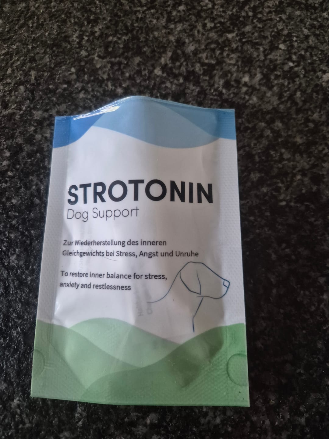 Customer photo review of Strotonin Dog Support