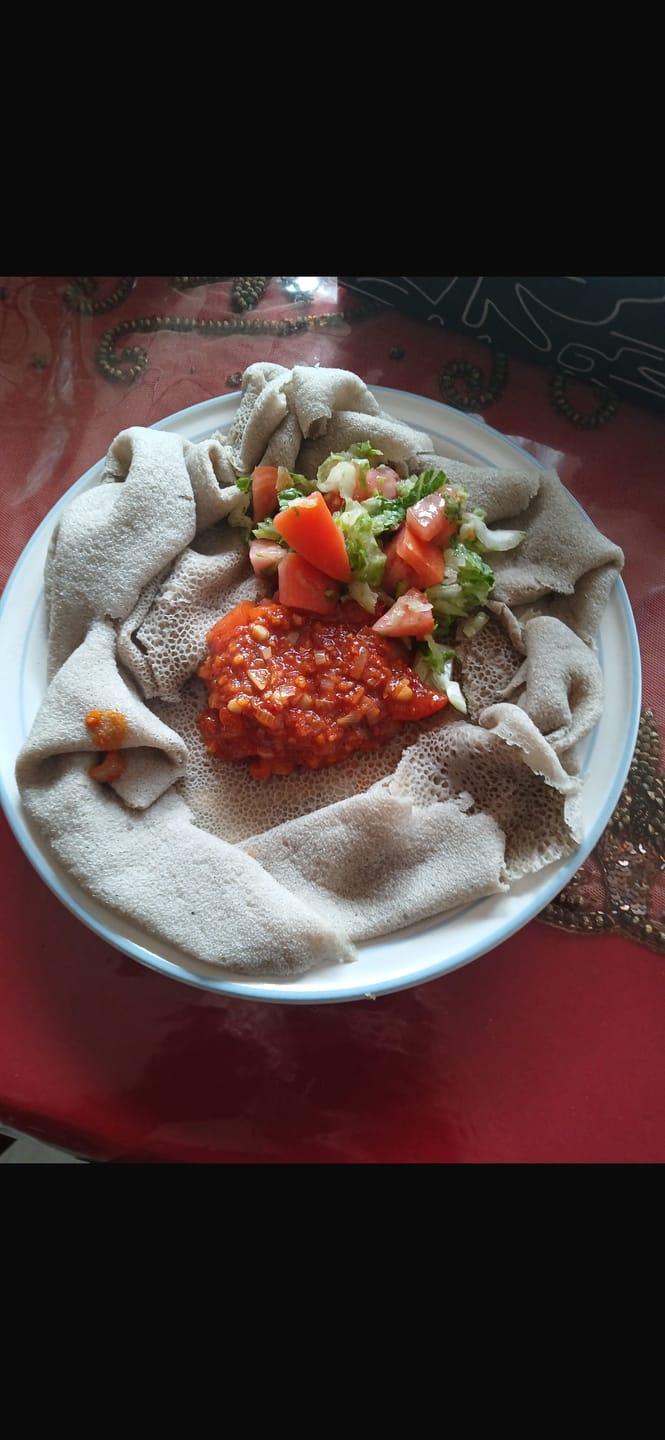 Customer photo review of Ethiopian Injera (እንጀራ)