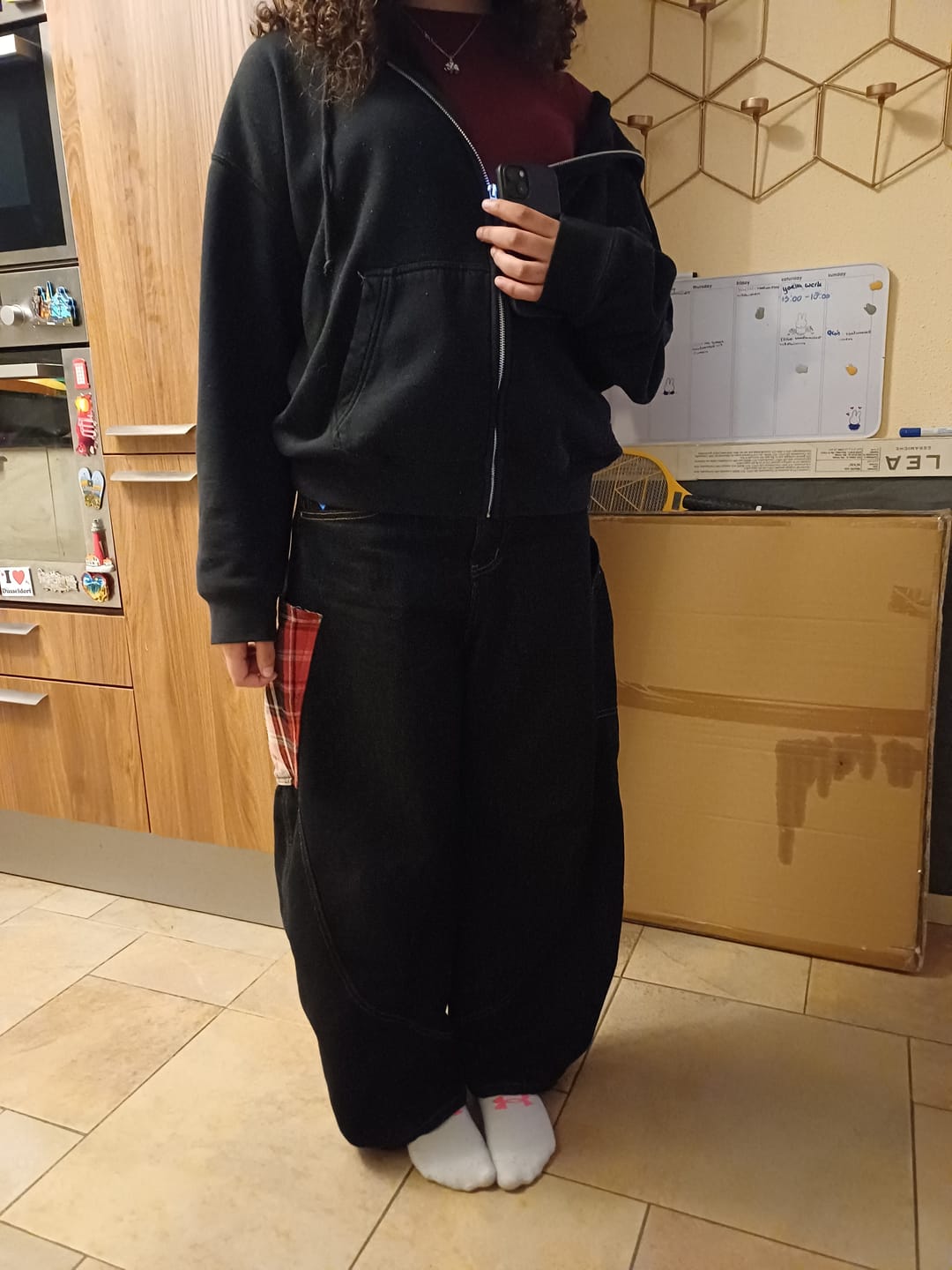 Customer photo review of Aelfric Eden BAGGY BARREL Jeans