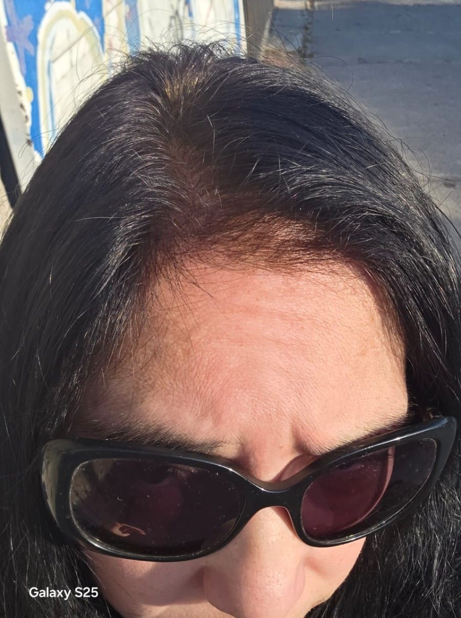 Customer photo review of Henna Jamila Hair -  Cobrizo Natural y Duradero