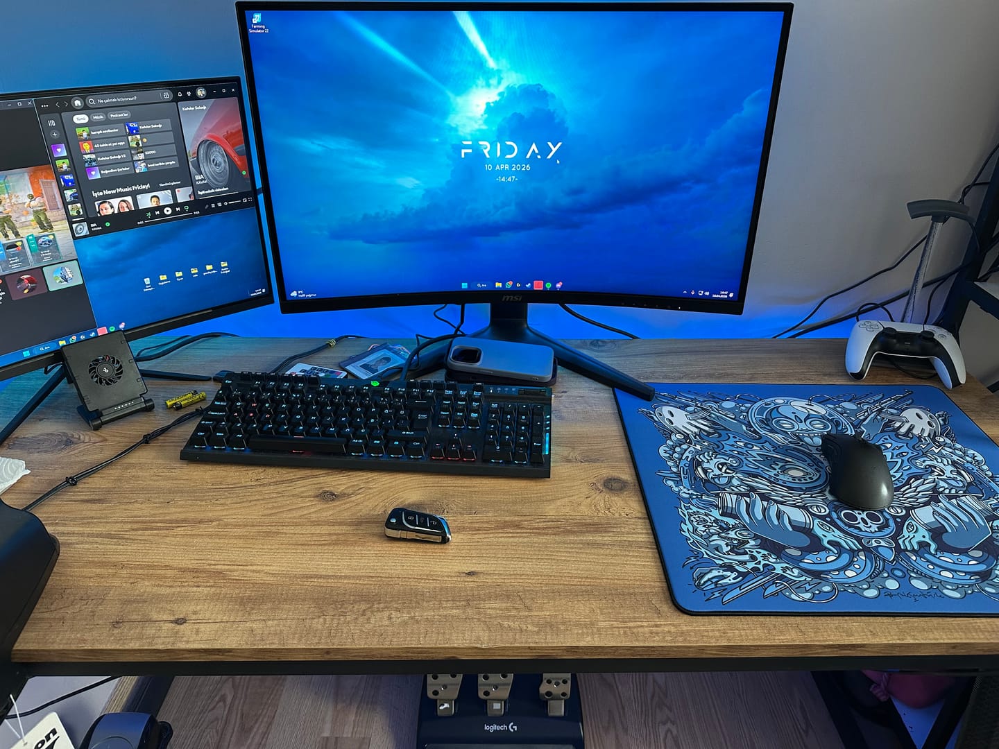 Customer photo review of Wraith Spirit of Aim Mousepad