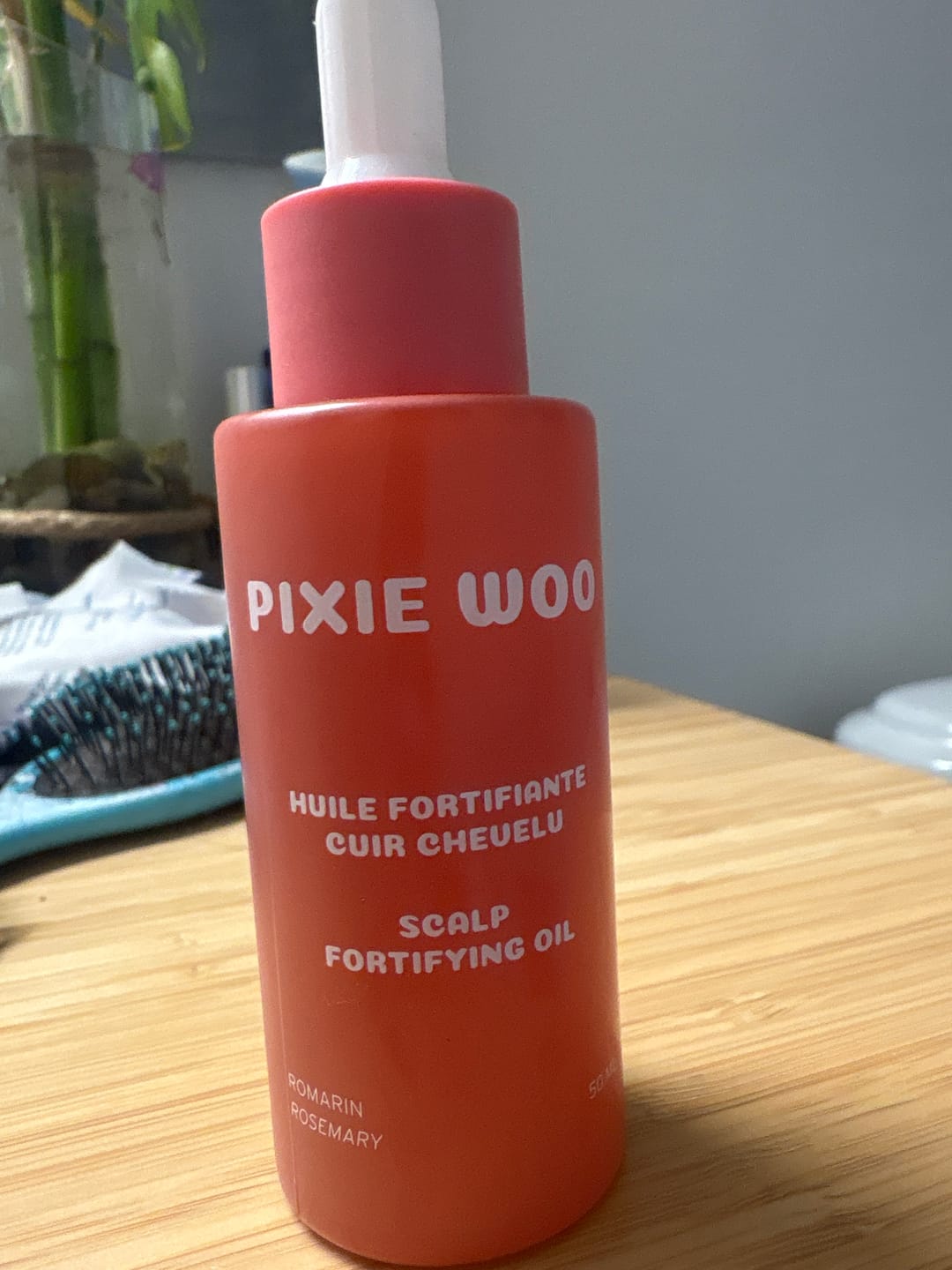 Customer photo review of Pre-Wash Fortifying Rosemary Oil for Scalp
