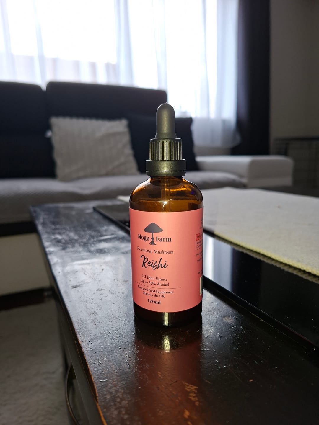 Customer photo review of Reishi Mushroom Tincture