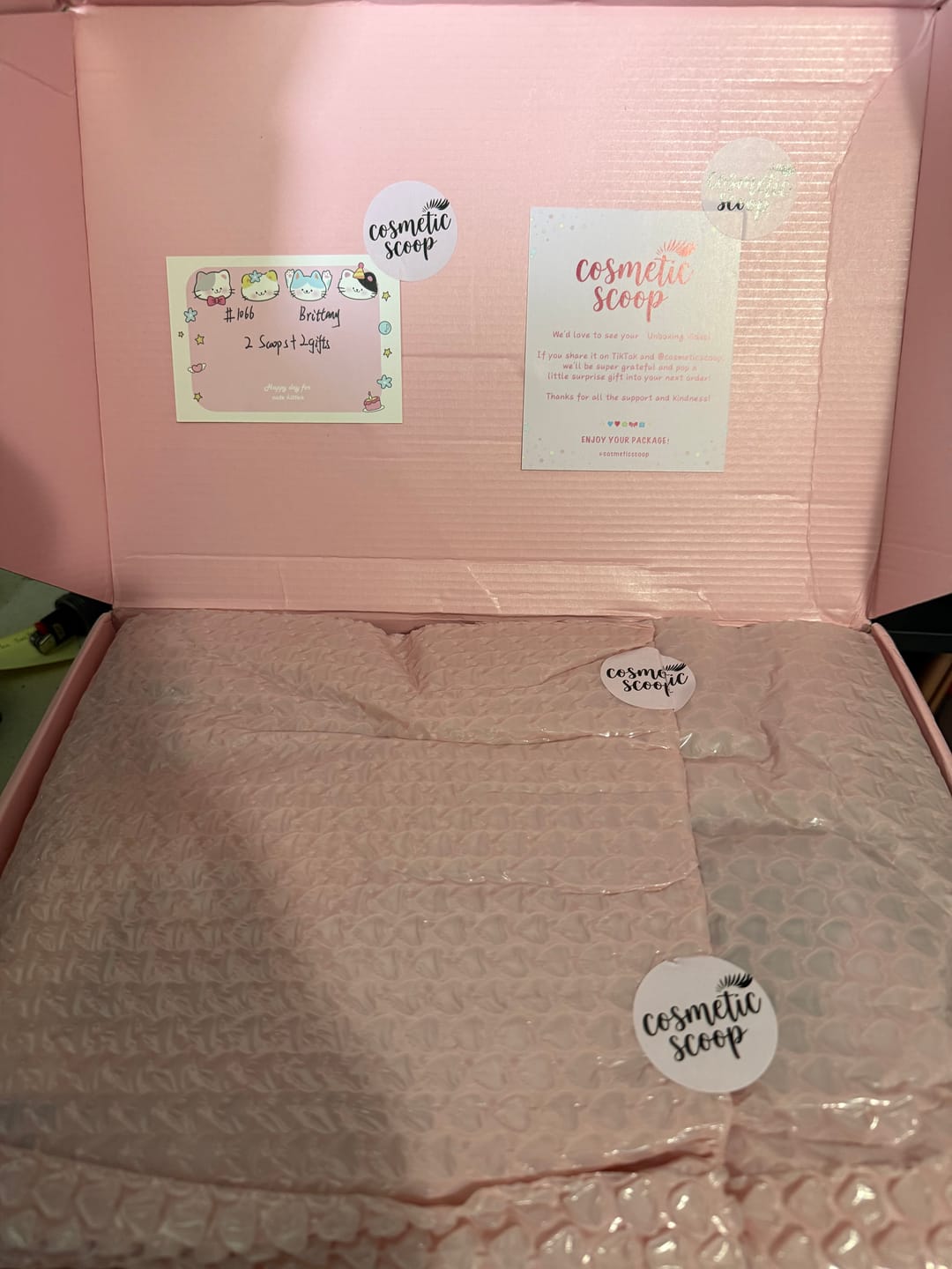 Customer photo review of A-Cosmetic Lucky Scoop Game