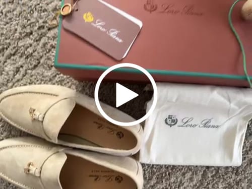 Customer video review of summer charm walk loafer pink sand suede