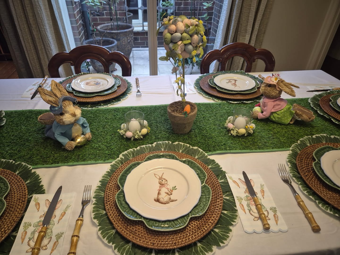 Customer photo review of Green Cabbage Dinner Plate
