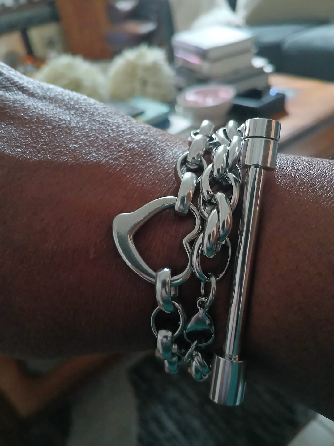 Customer photo review of Audra Bracelet Stack
