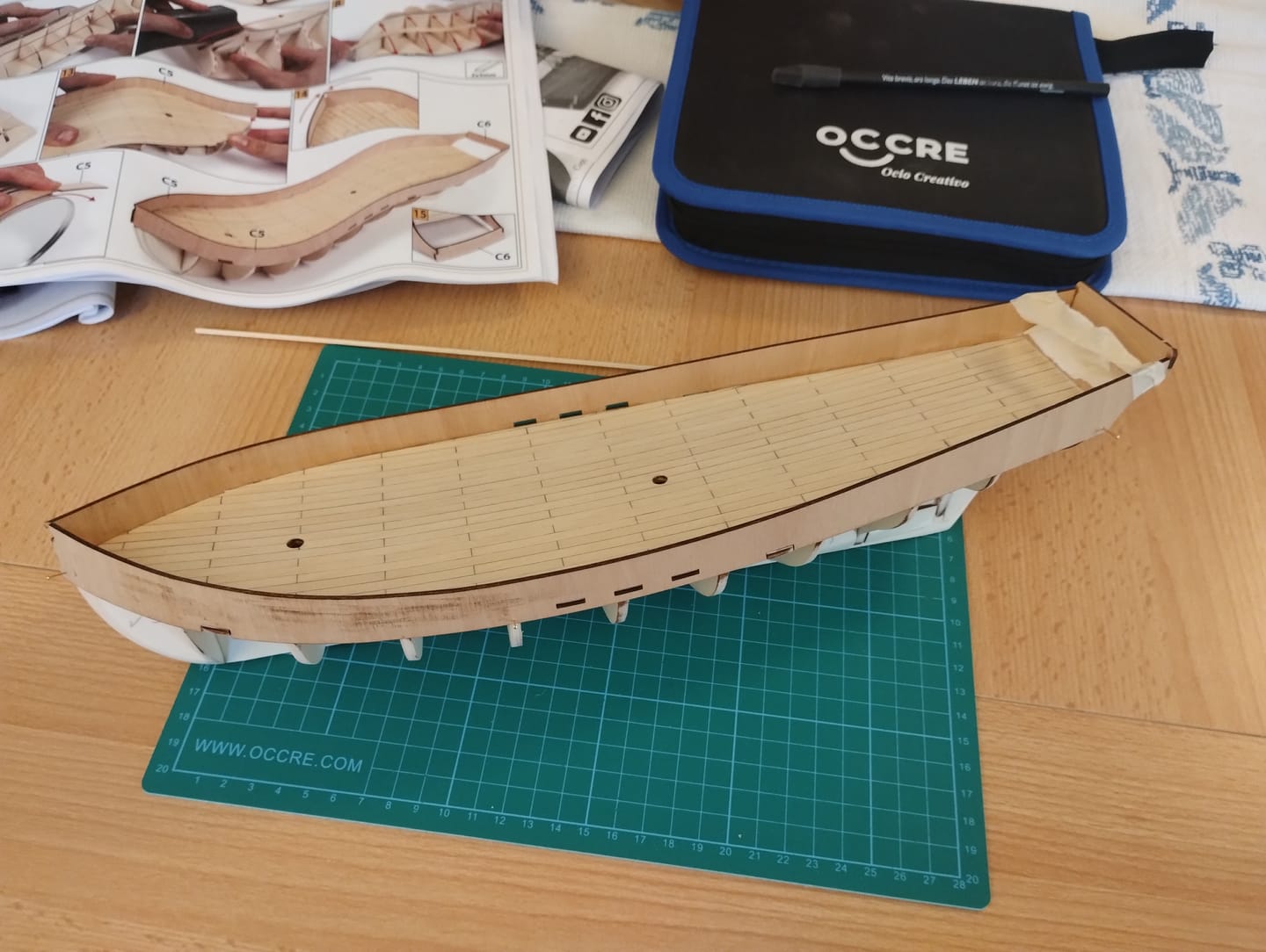 Customer photo review of Maqueta Barco Polaris Starter Pack