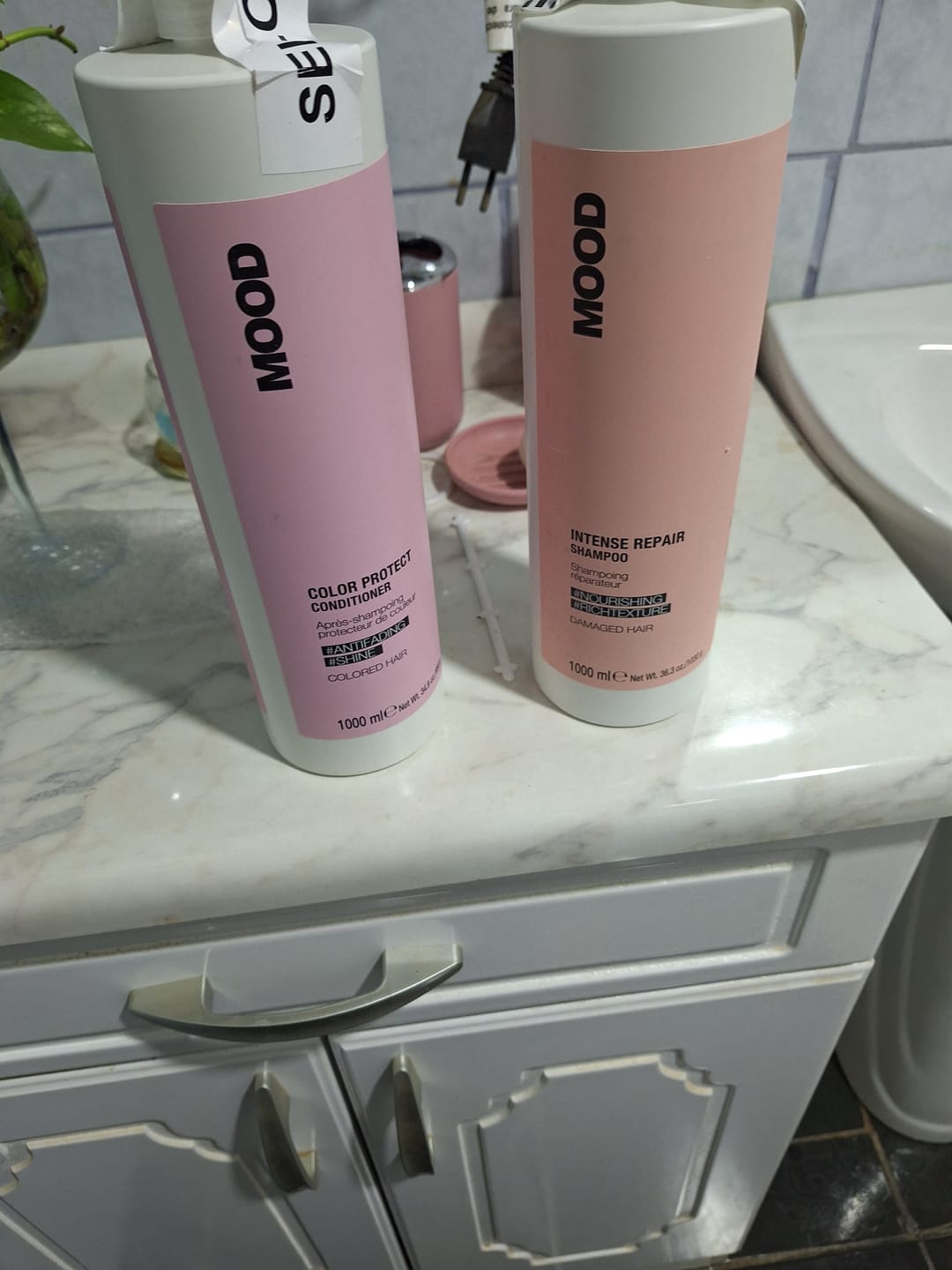 Customer photo review of Shampoo Reparación Intensa Mood