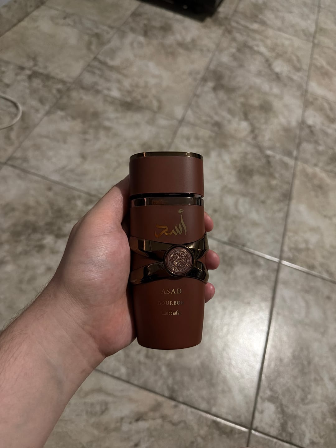 Customer photo review of Perfume Lattafa Asad Bourbon 100ml Edp