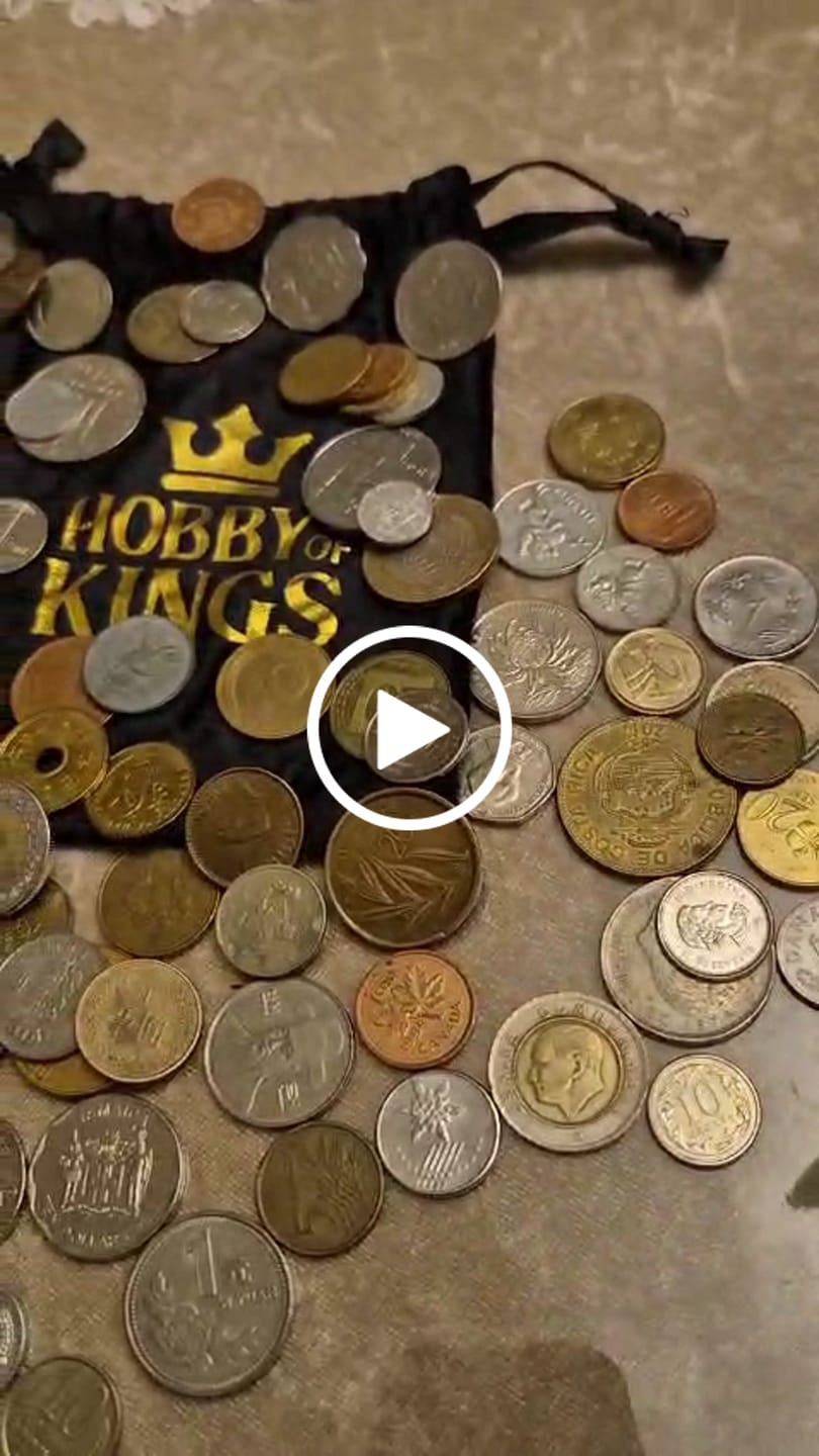 Customer video review of Different World Coins | Many Countries | No Duplicates | Great Gift Idea for Collectors or Children