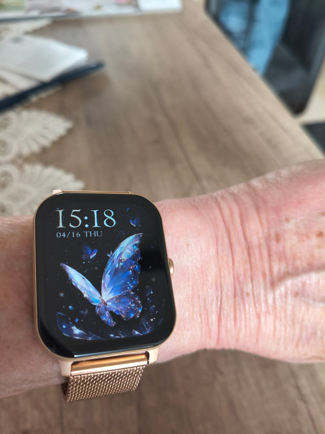Customer photo review of Lucina Smartwatch