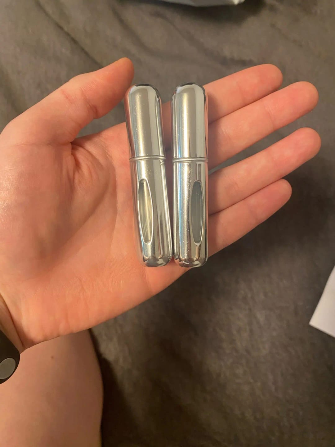Customer photo review of Pocket Travel Perfume Refill Atomizer
