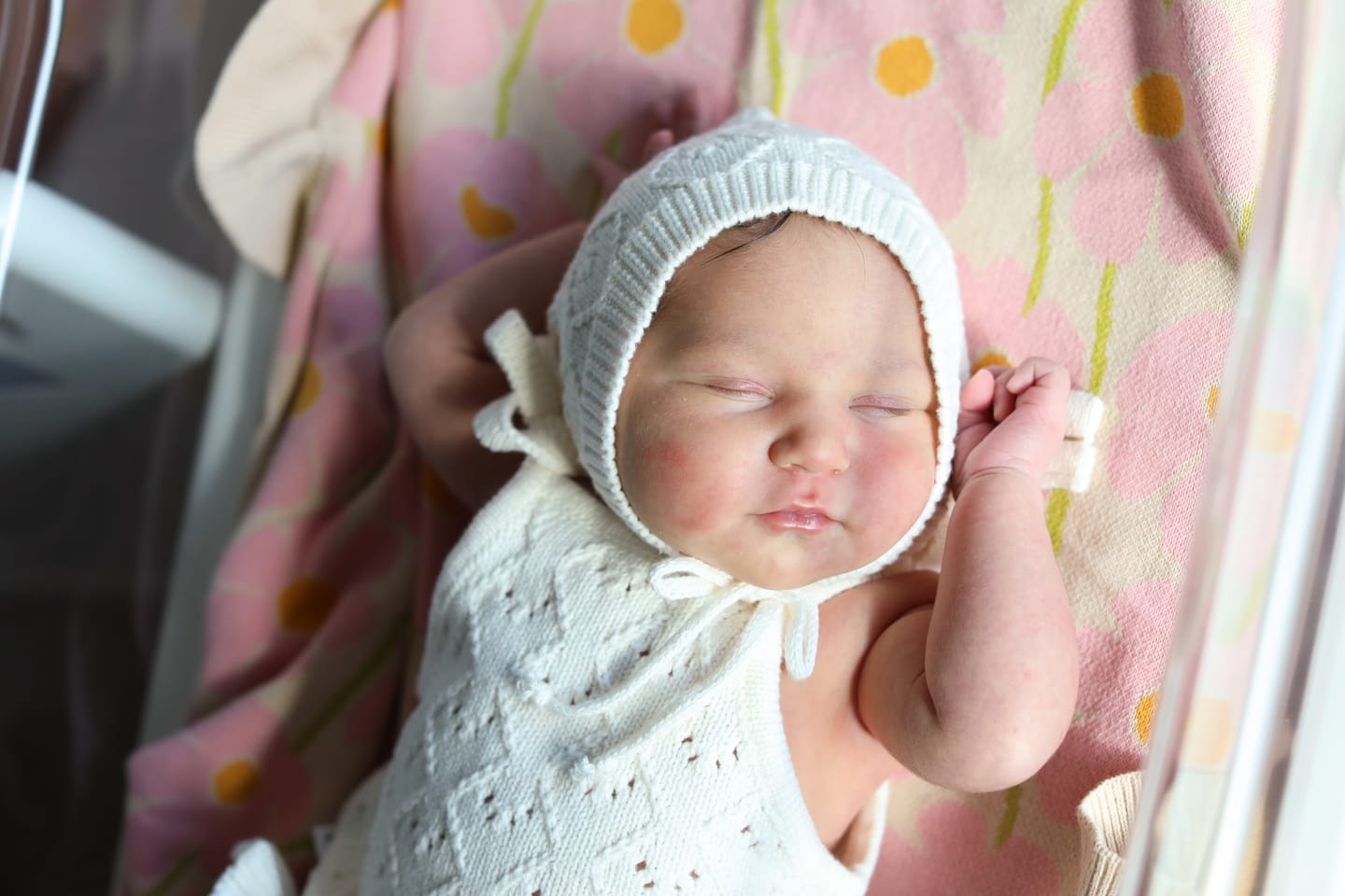 Customer photo review of Freckles the Label - Bonnet Snow
