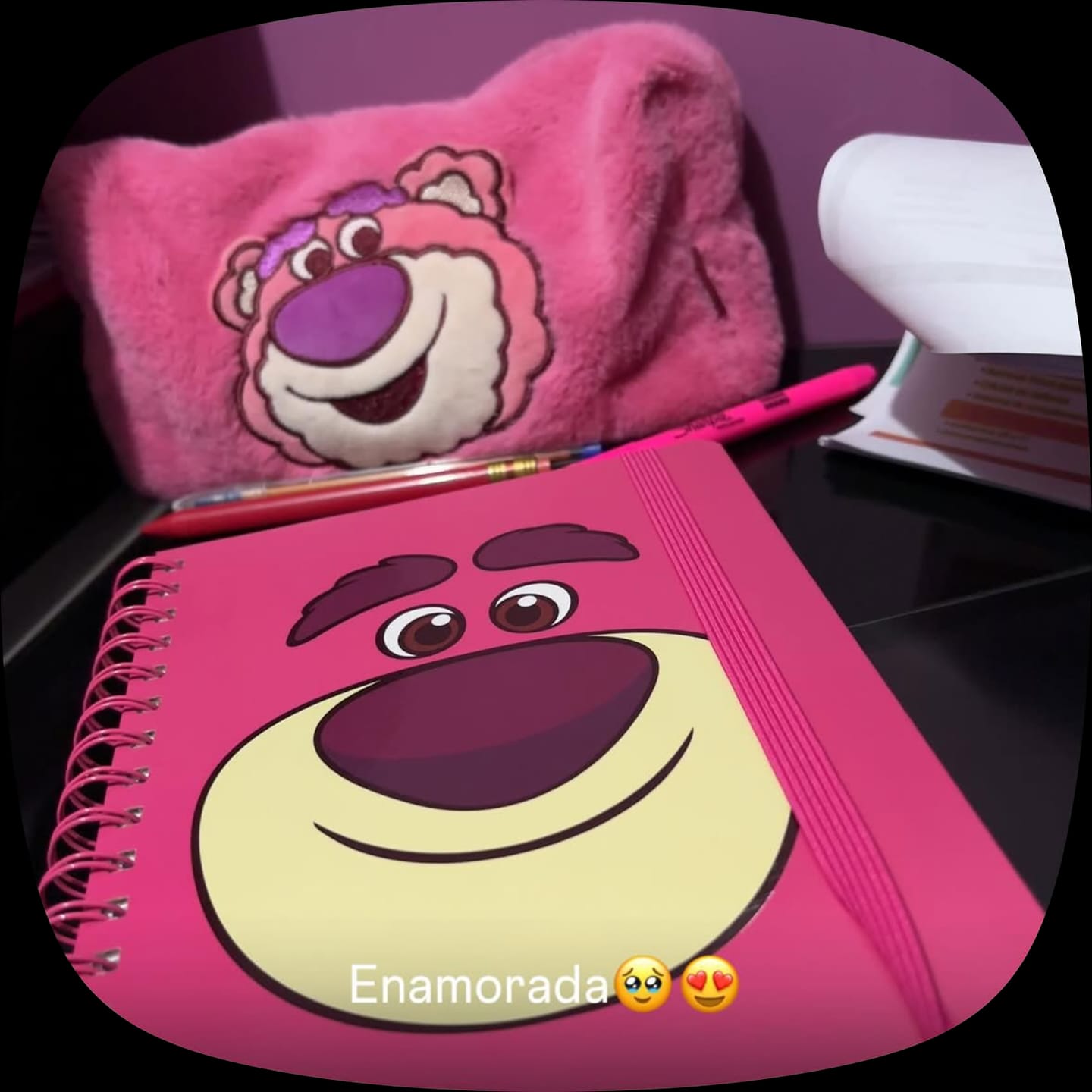 Customer photo review of Mooving Notes - Libreta Espiral A5 Líneas Lotso