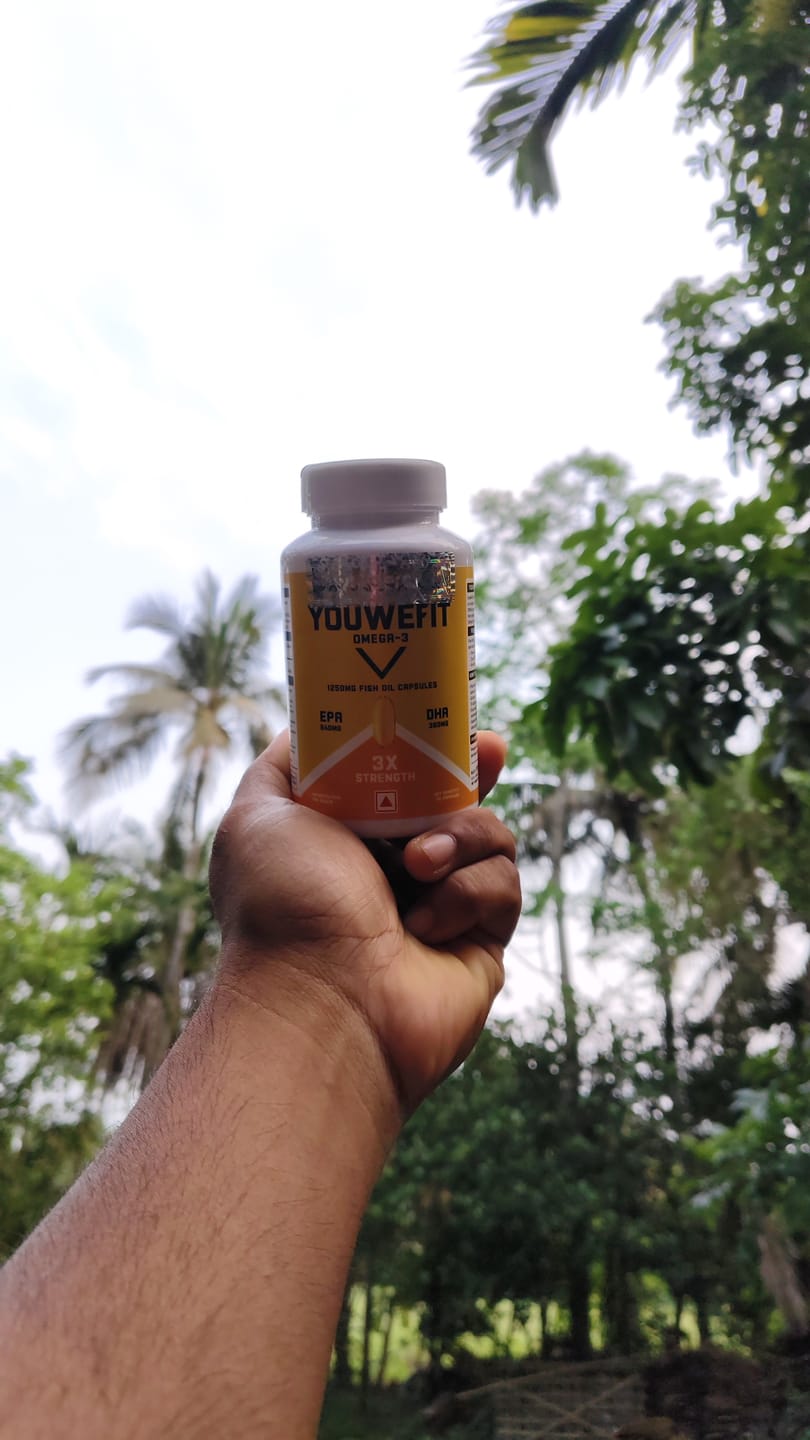 Customer photo review of YouWeFit Omega-3 Fish Oil (60 Capsules), 1250mg