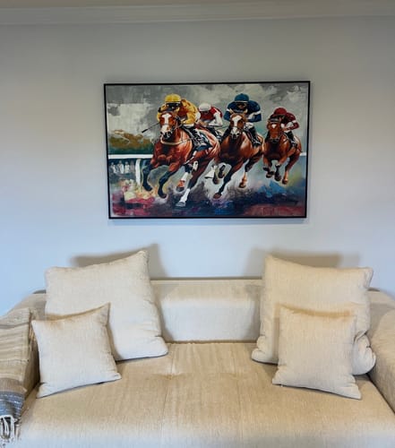 Customer photo review of Contemporary Horse Art #HA021
