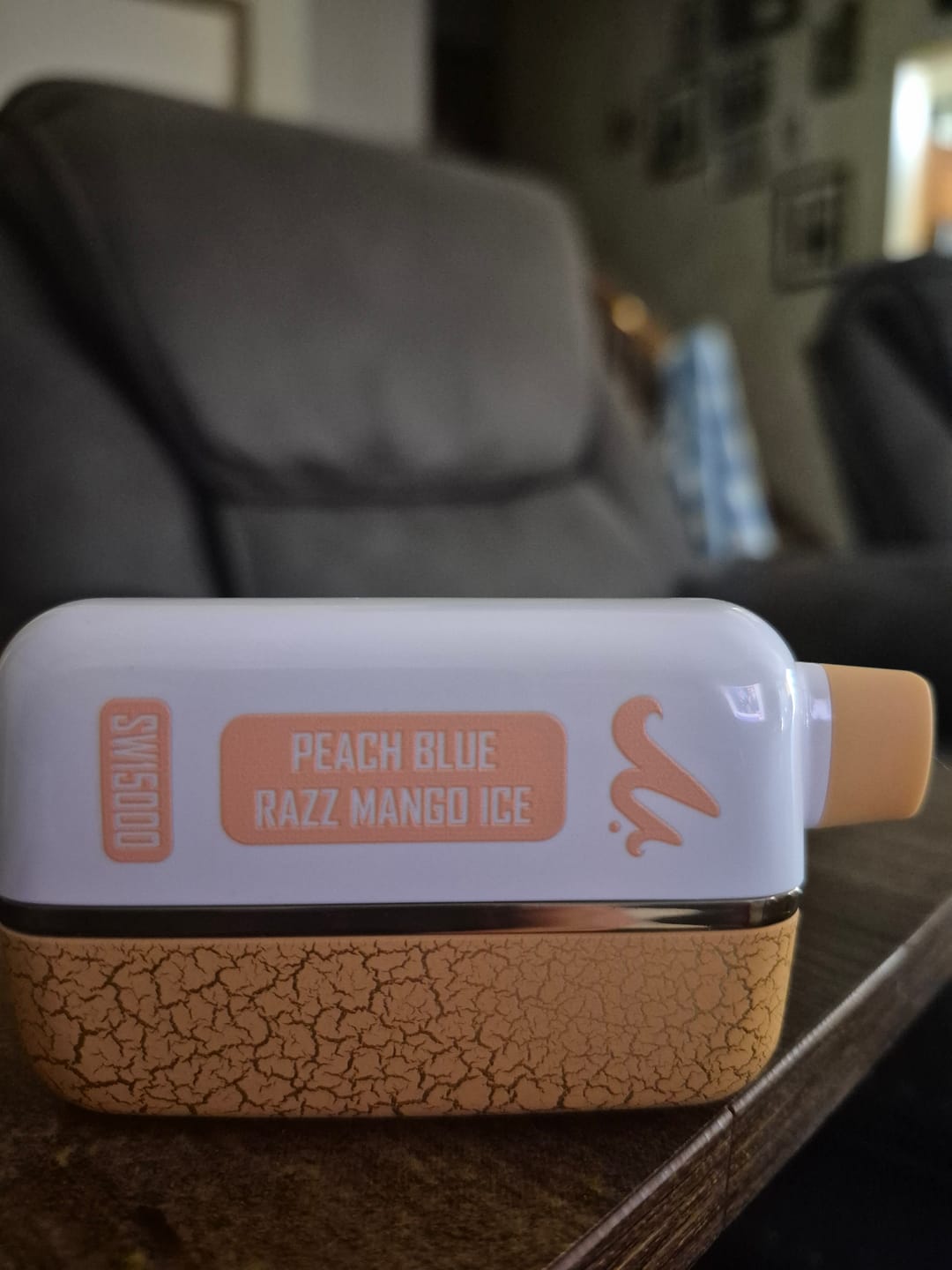 Customer photo review of Peach Blue Razz Mango Ice - Mr Fog Switch 15K