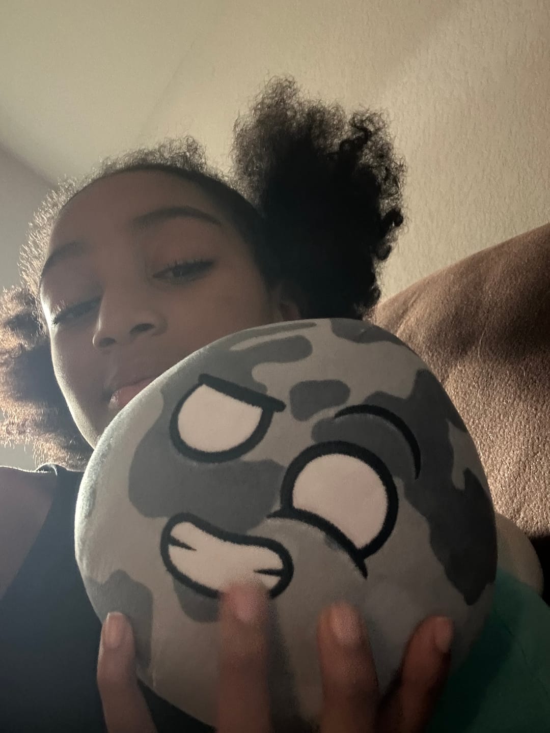 Customer photo review of The SolarBalls Moon Plush