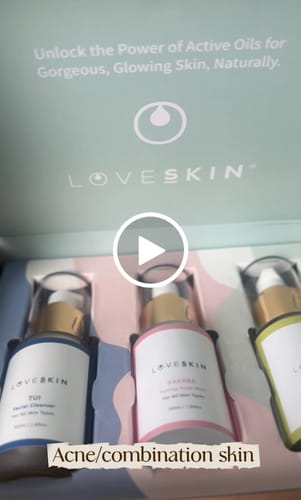 Customer video review of Acne / Combination Skincare Ritual