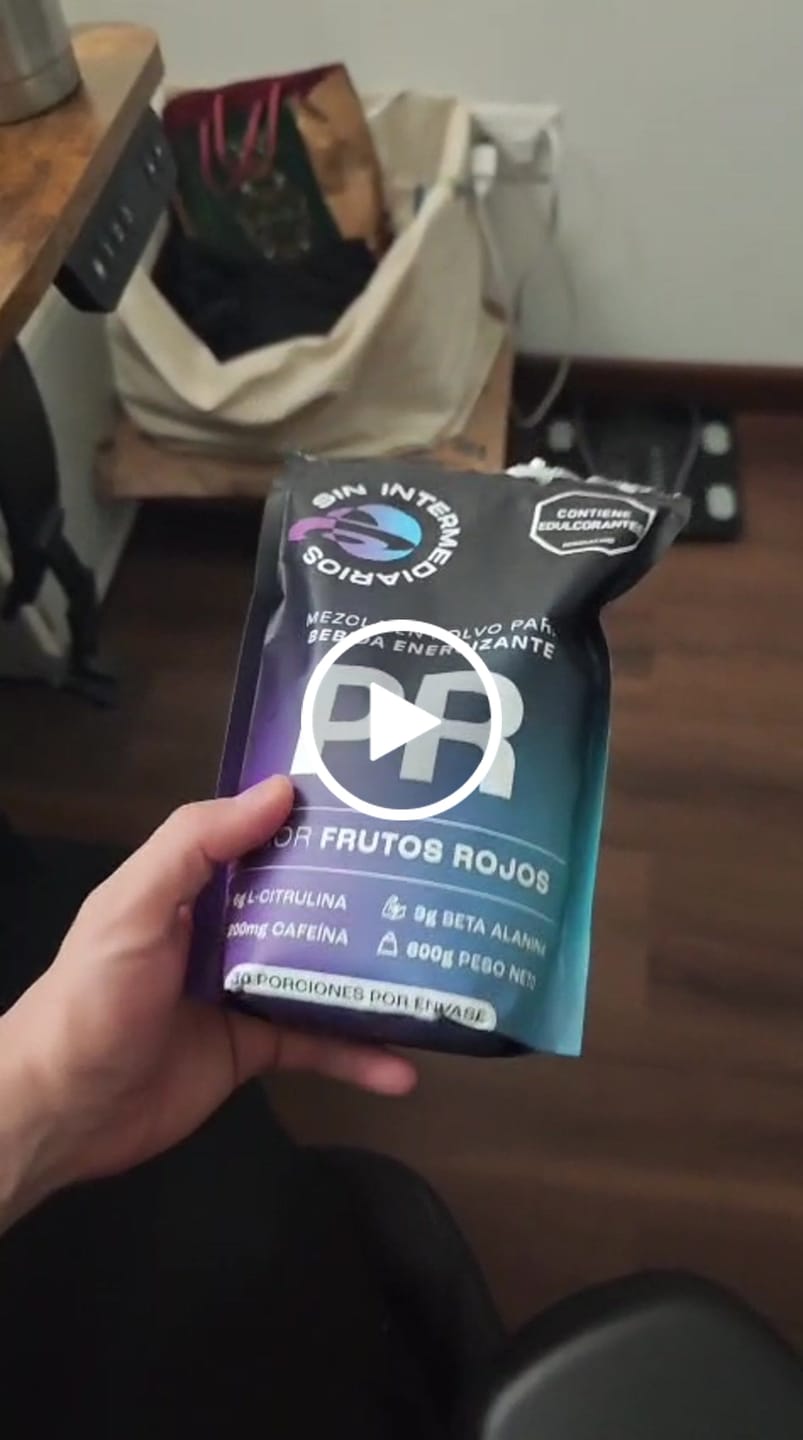 Customer video review of PR - Mezcla Energizante