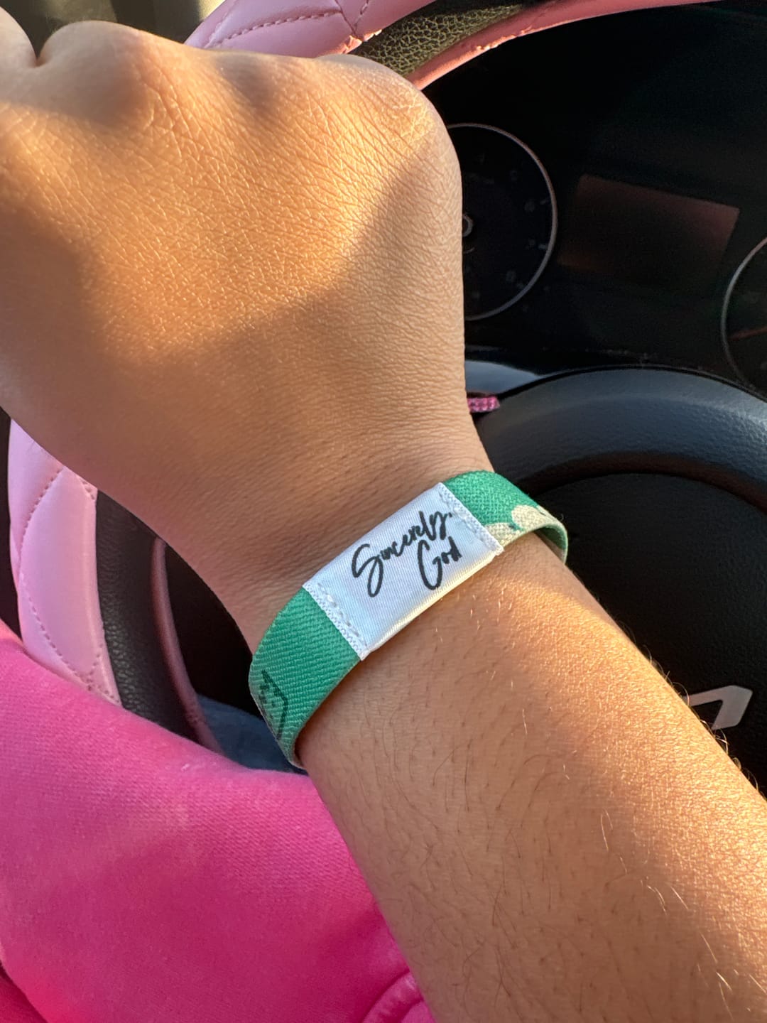 Customer photo review of THE 99 SHEEP WRISTBAND