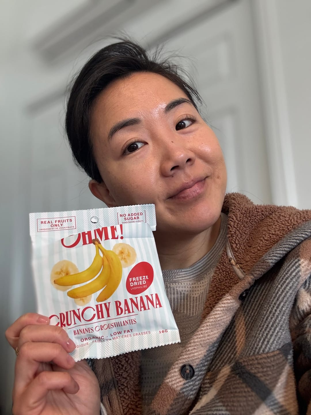 Customer photo review of Crunchy Banana Snack Size (Pack of 3)