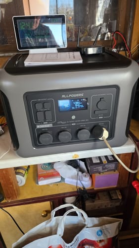 Customer photo review of ALLPOWERS R2500 Heim Notstrom Powerstation | 2500W 2016Wh