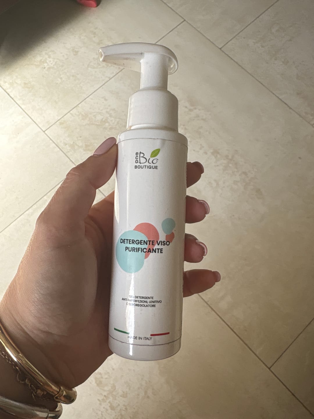 Customer photo review of Detergente Viso Purificante