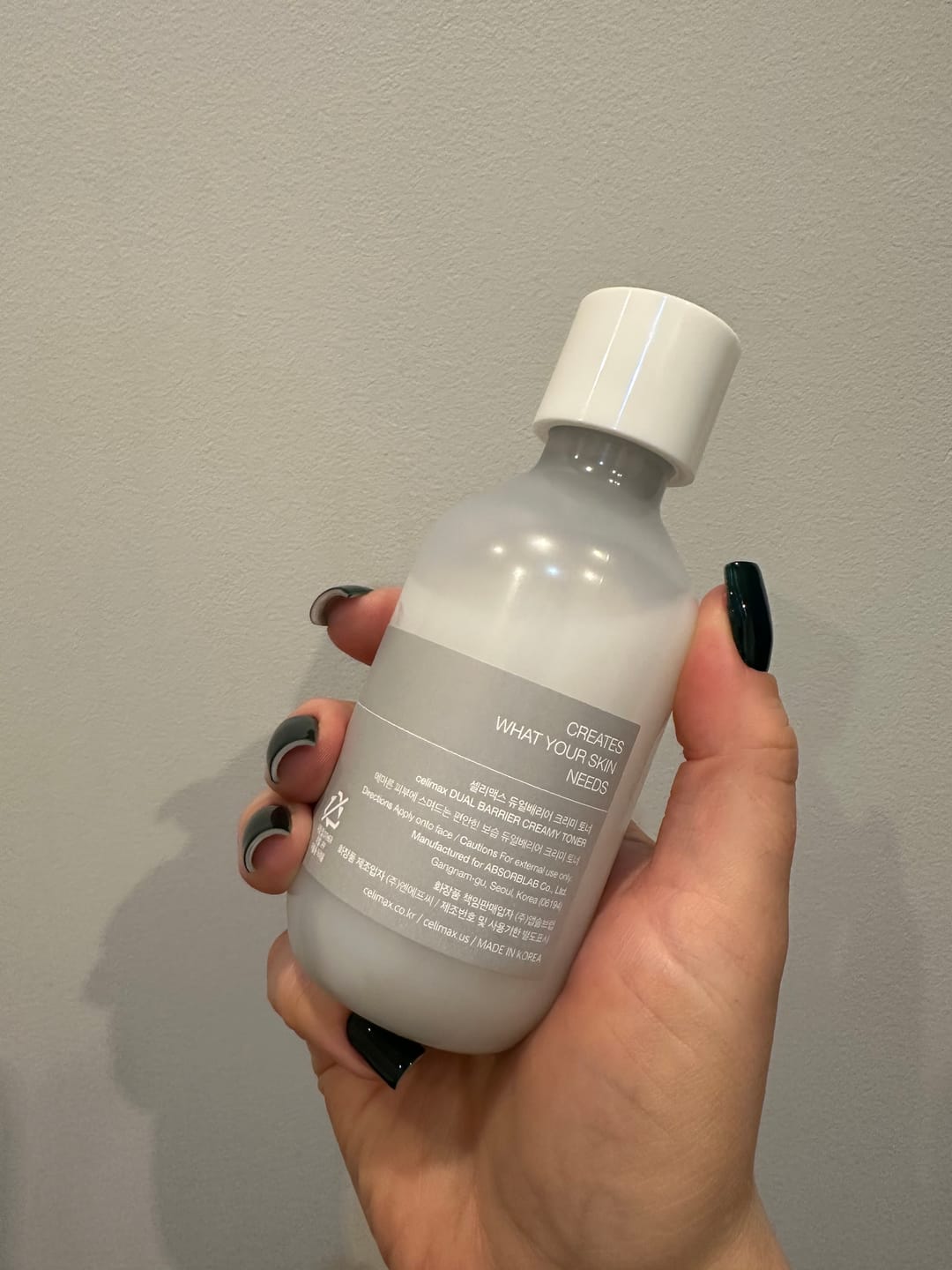 Customer photo review of Aizsargbarjeru veidojošs krēmveida toniks Celimax Dual Barrier Creamy Toner